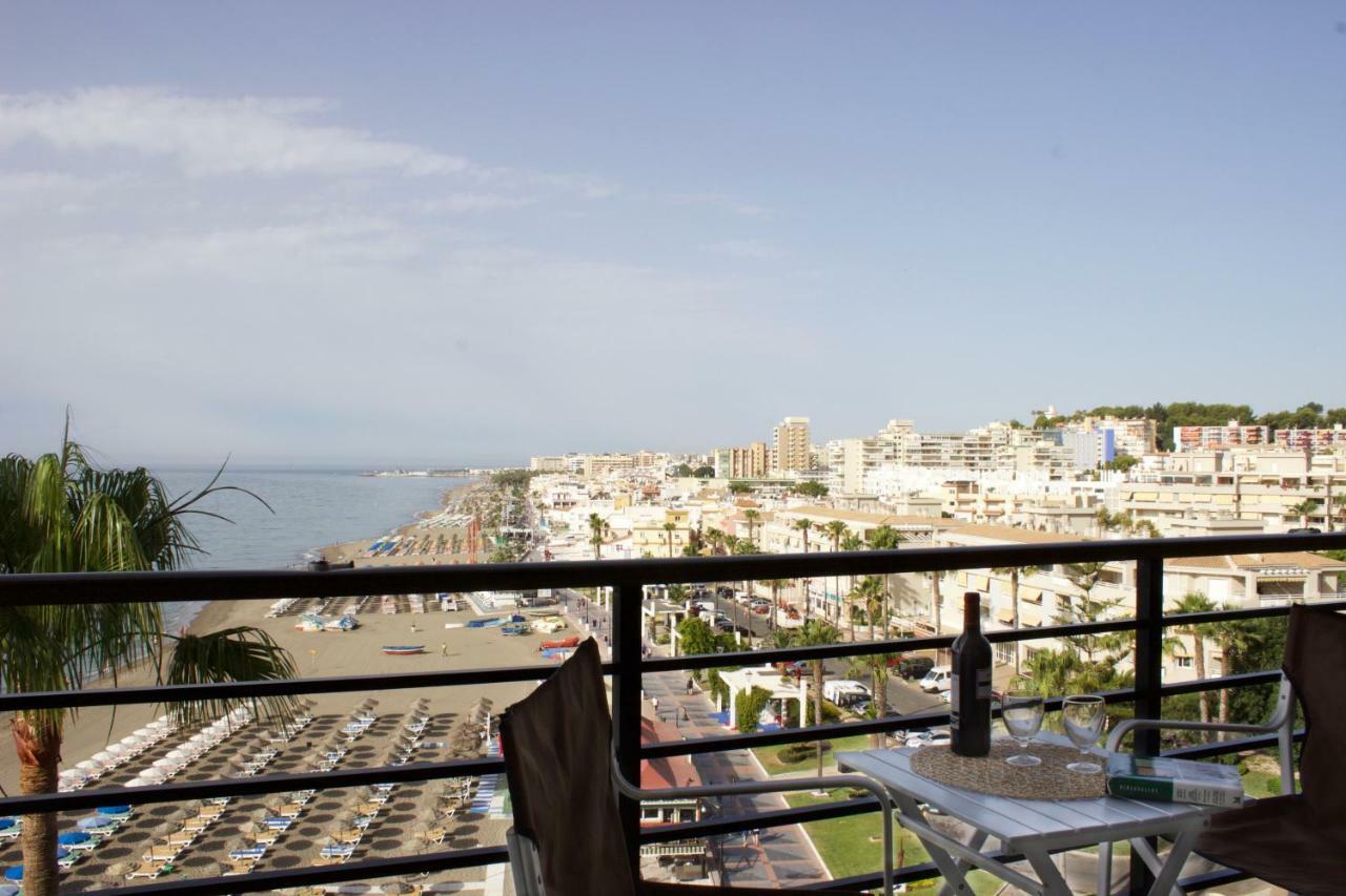 Sea Front Studio With Spacious Balcony Santa Clara Torremolinos Kültér fotó